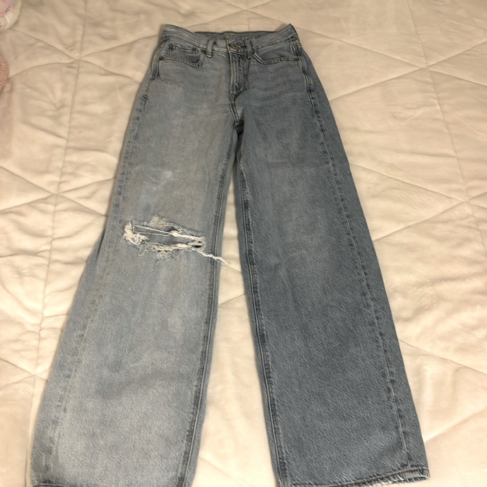 American Eagle Two Toned Skater Jean